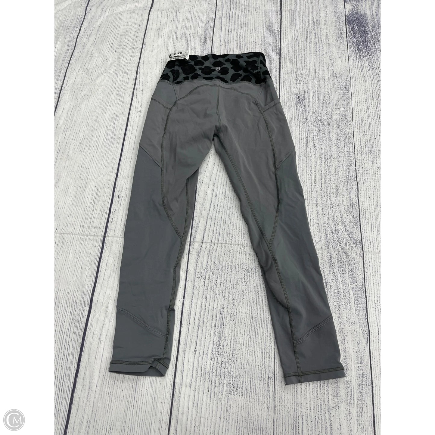 Athletic Leggings By Lululemon In Animal Print, Size: 4