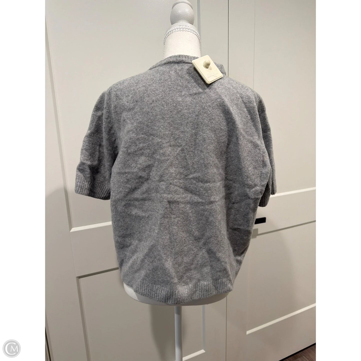 Sweater Short Sleeve By Truth In Grey, Size: Xl