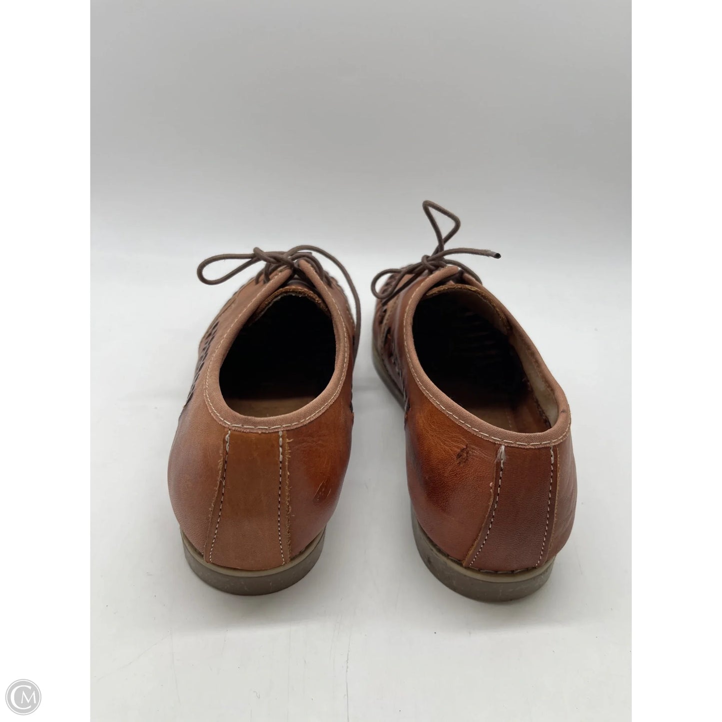 Shoes Flats By Clothes Mentor In Brown, Size: 8.5