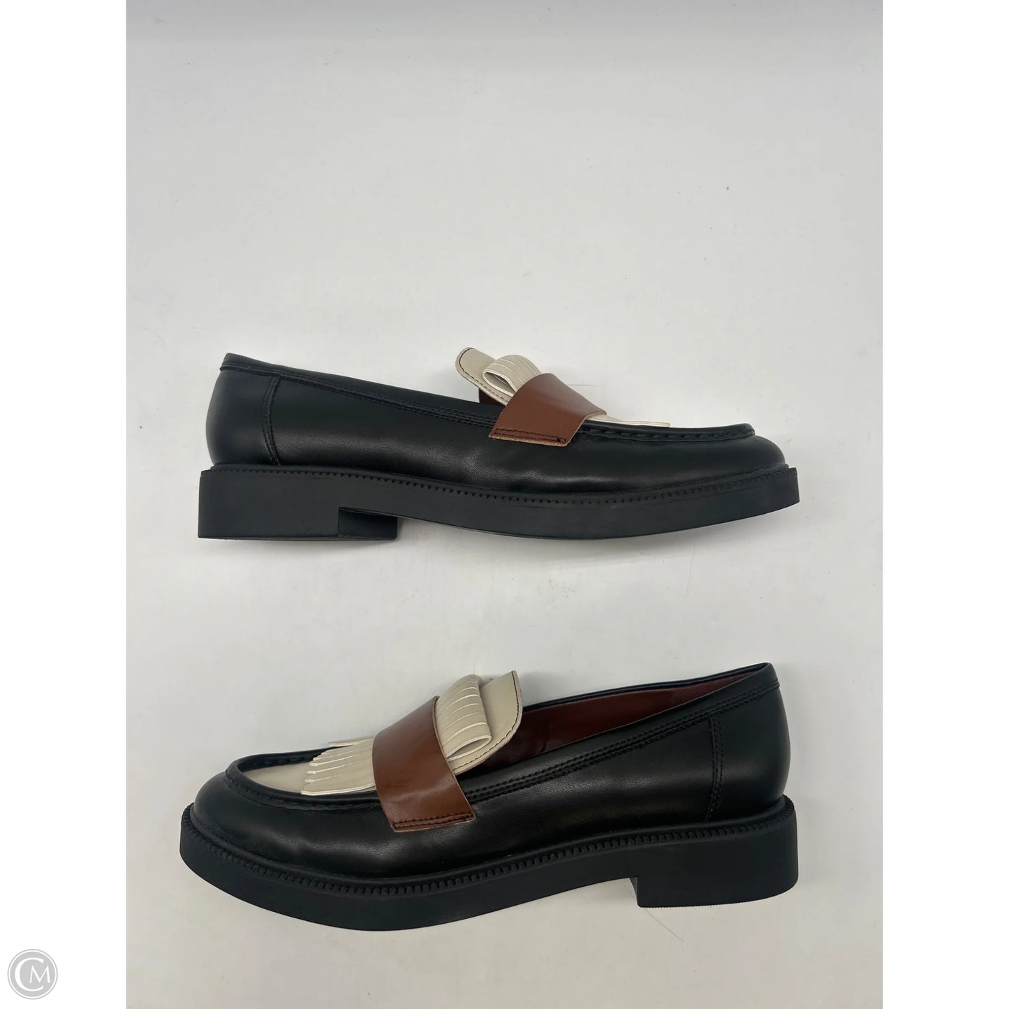 Shoes Flats By Marc Fisher In Black & Brown, Size: 8.5