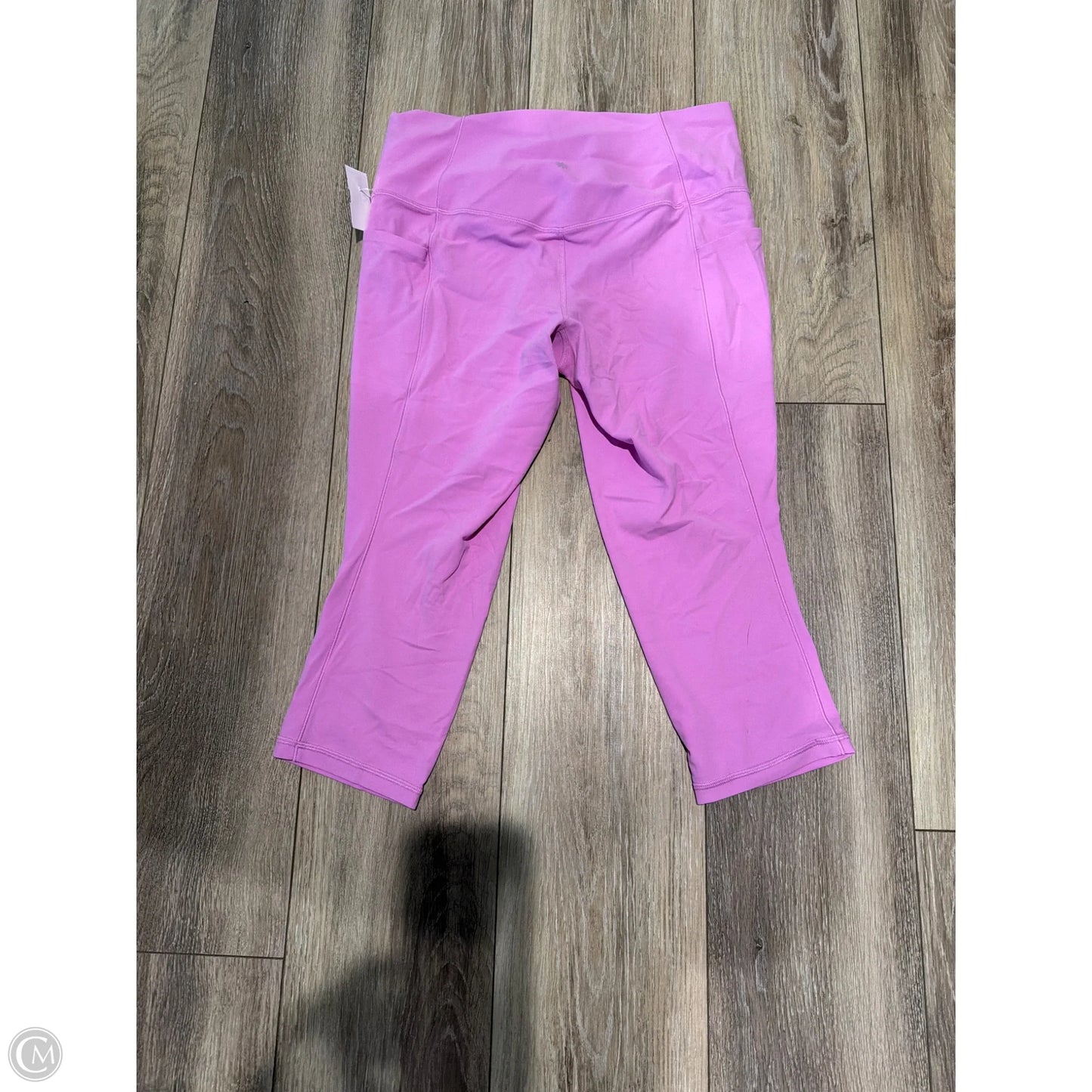 Athletic Leggings Capris By Athleta In Purple, Size: L