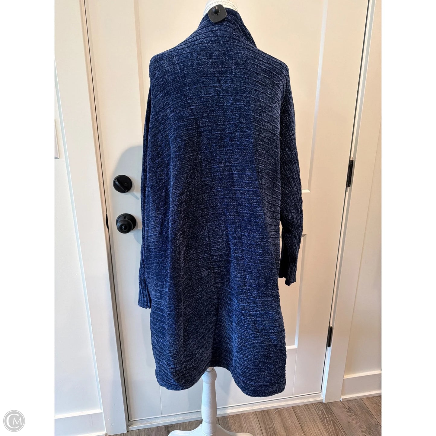 Sweater Cardigan By Torrid In Blue, Size: 4x