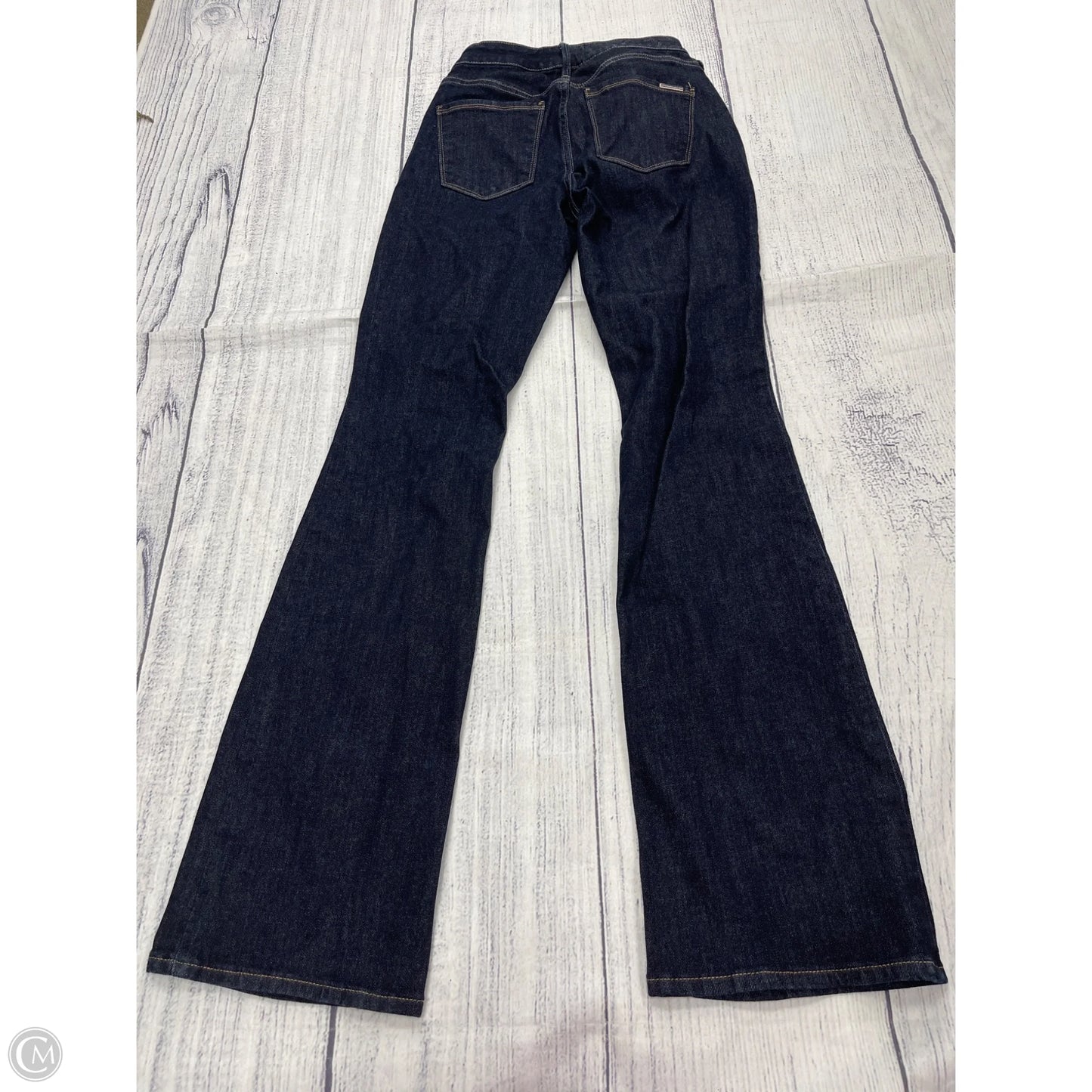 Jeans Flared By White House Black Market In Blue Denim, Size: 2
