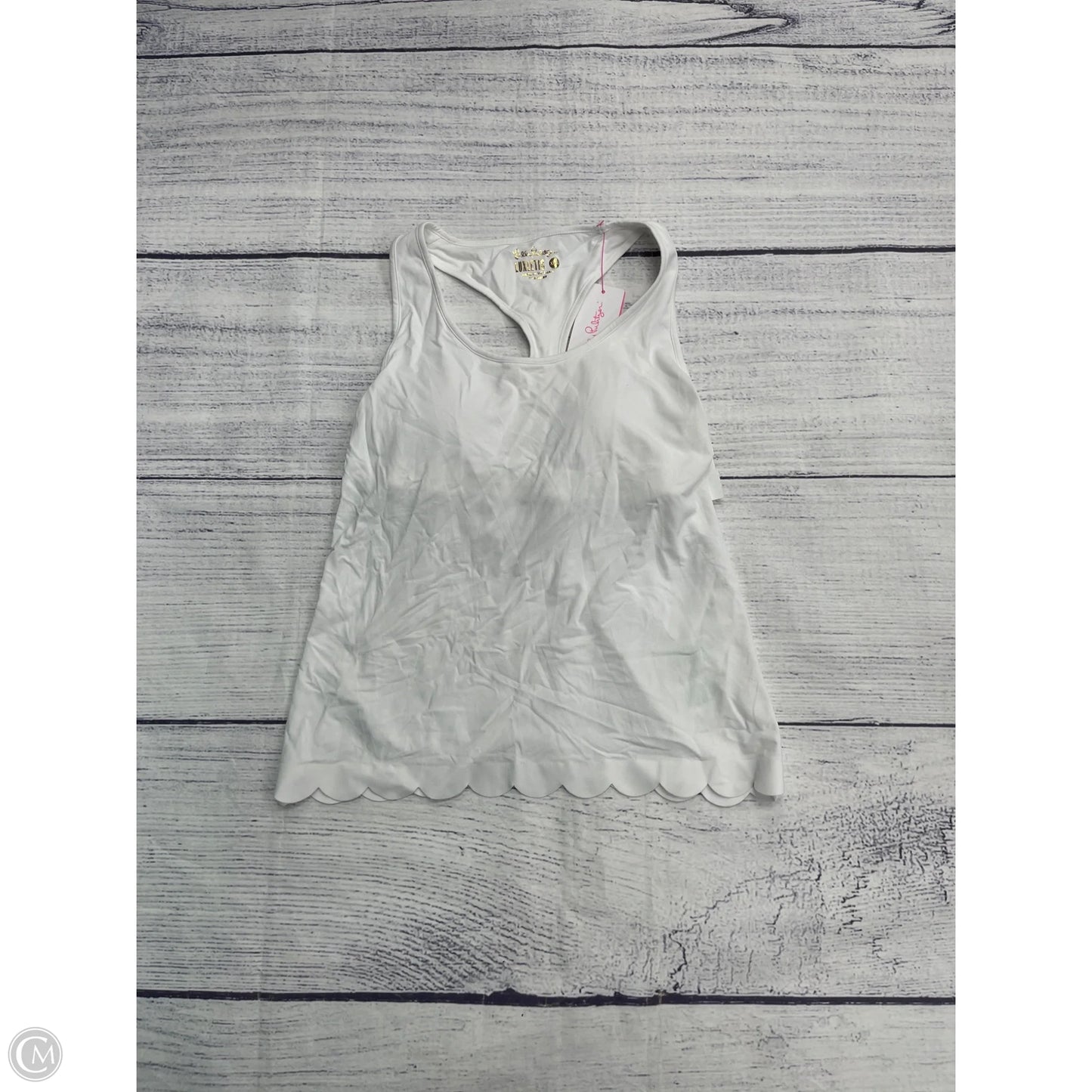 Tank Top Designer By Lilly Pulitzer In White, Size: Xxs
