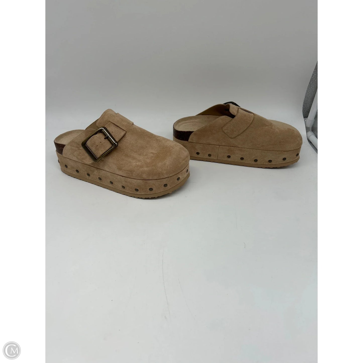 Shoes Heels Platform By Madden Girl In Tan, Size: 6