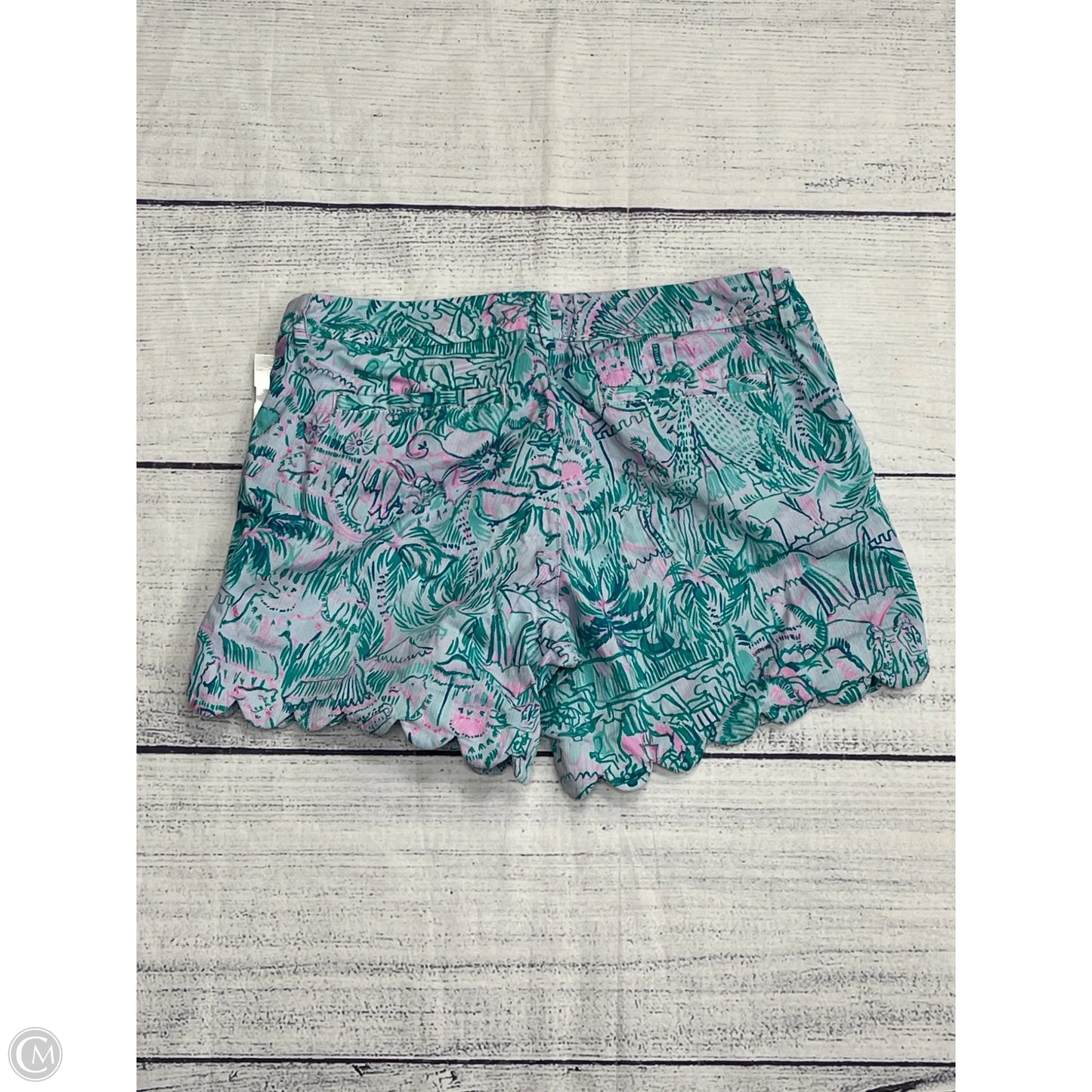 Shorts Designer By Lilly Pulitzer In Green, Size: 2