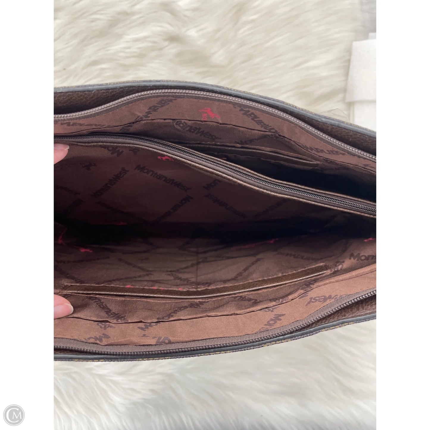 Handbag By Montana West, Size: Large