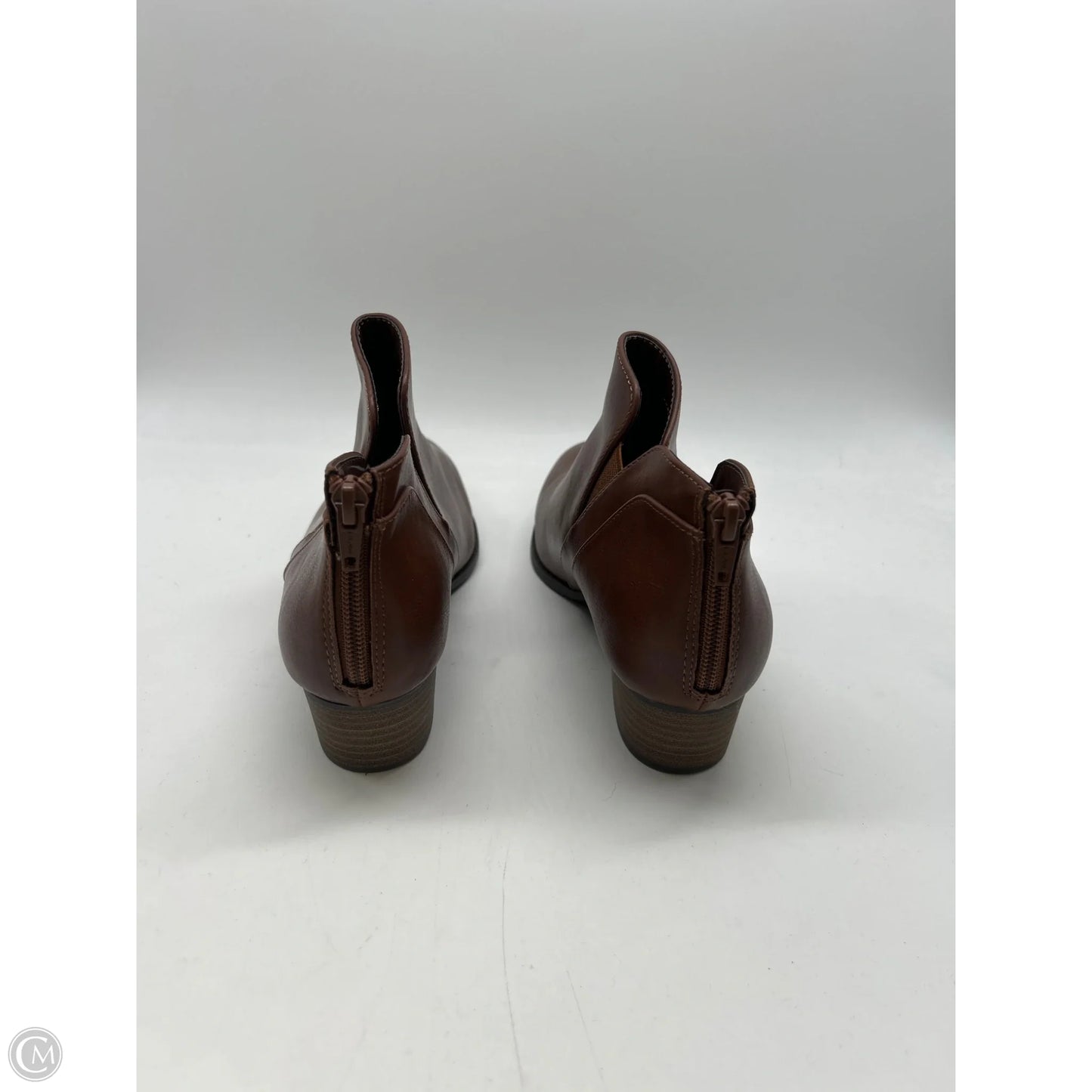 Boots Ankle Heels By Lc Lauren Conrad In Brown, Size: 8