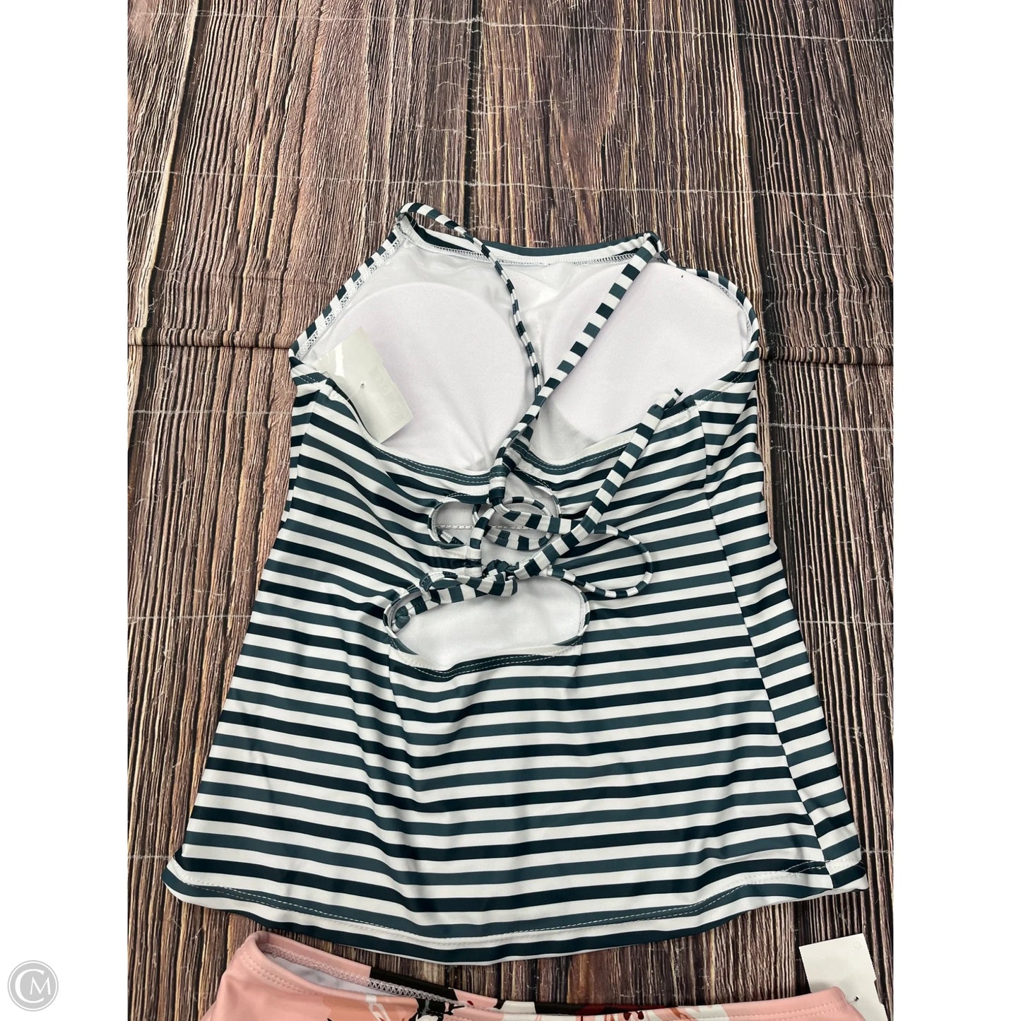 Swimsuit 2pc By Clothes Mentor In Green, Size: S