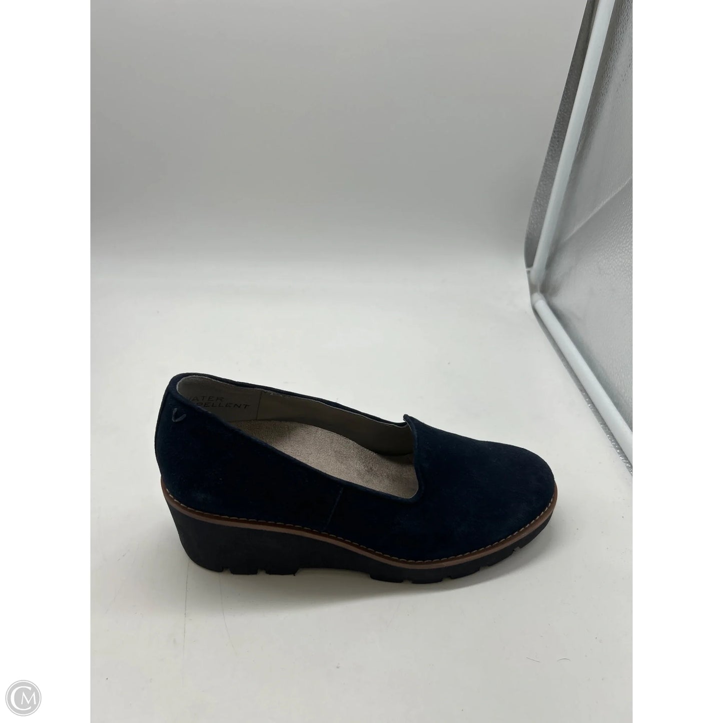 Shoes Heels Wedge By Vionic In Blue, Size: 6.5