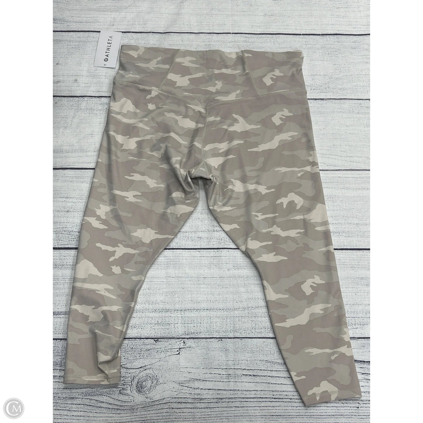 Athletic Leggings By Athleta In Camouflage Print, Size: 2x