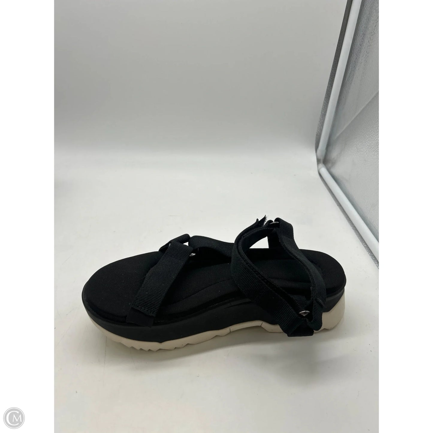 Sandals Heels Platform By Teva In Black, Size: 7