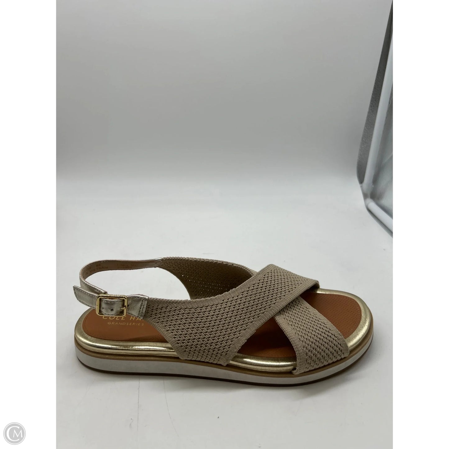 Sandals Flats By Cole-haan In Tan, Size: 8
