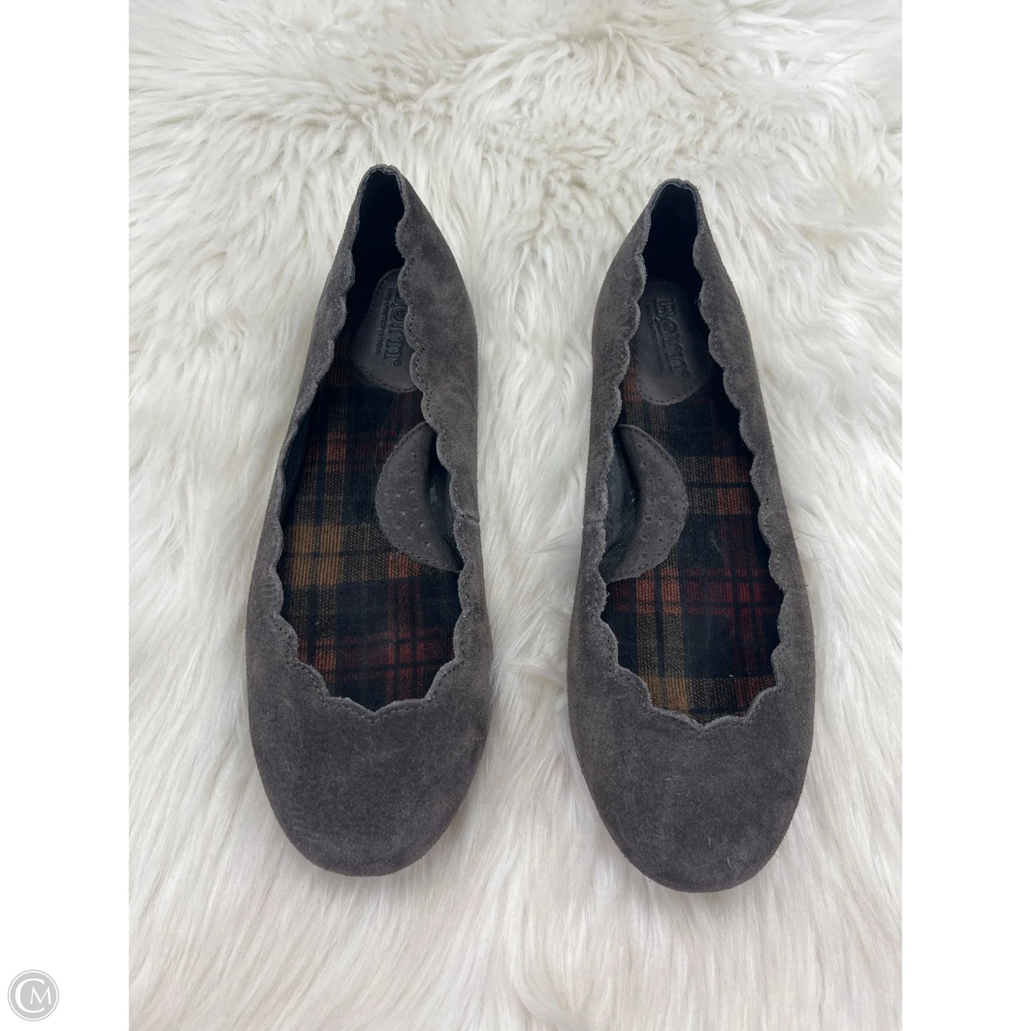 Shoes Flats By Born In Brown, Size: 7