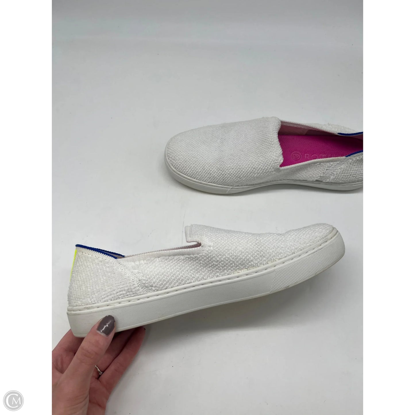 Shoes Sneakers By Rothys In White, Size: 9.5