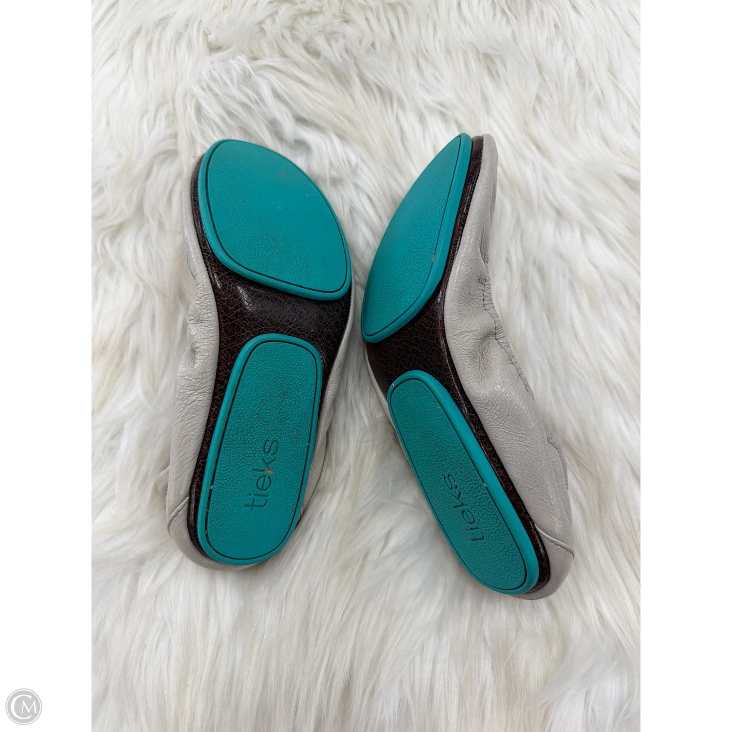 Shoes Flats By Tieks In Grey, Size: 7