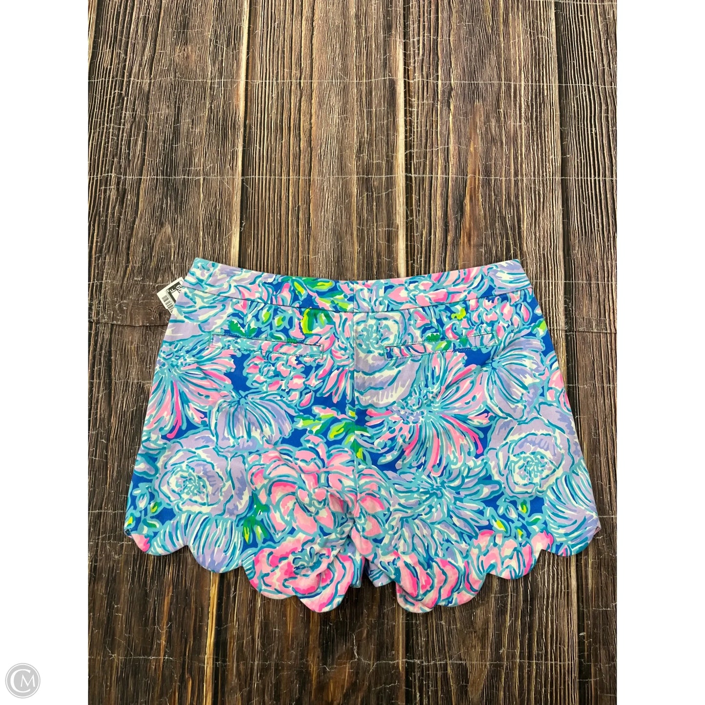 Shorts Designer By Lilly Pulitzer In Blue, Size: 4