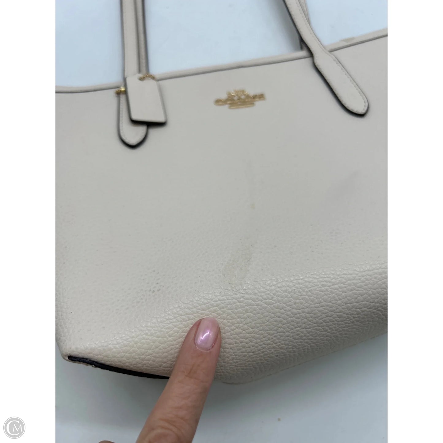 Handbag Designer By Coach, Size: Medium