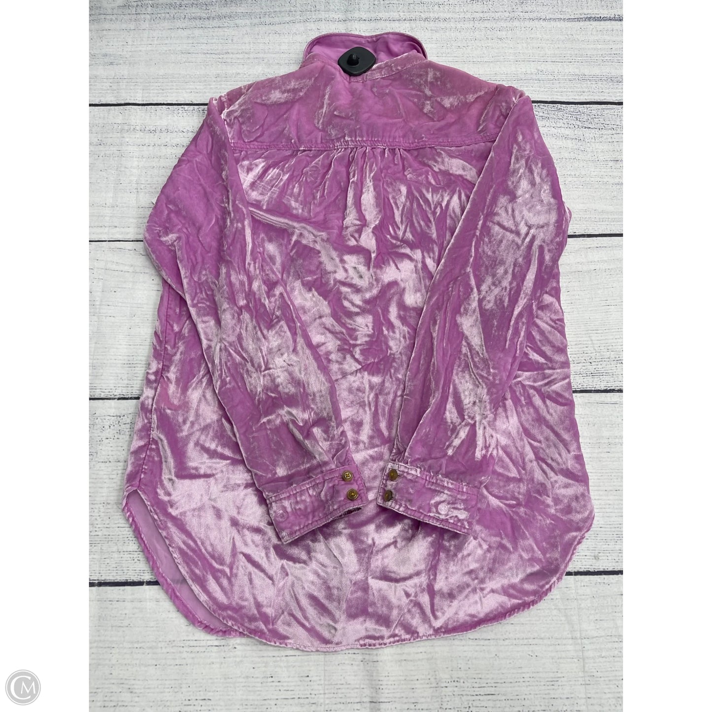 Top Long Sleeve By Pilcro In Pink, Size: 2