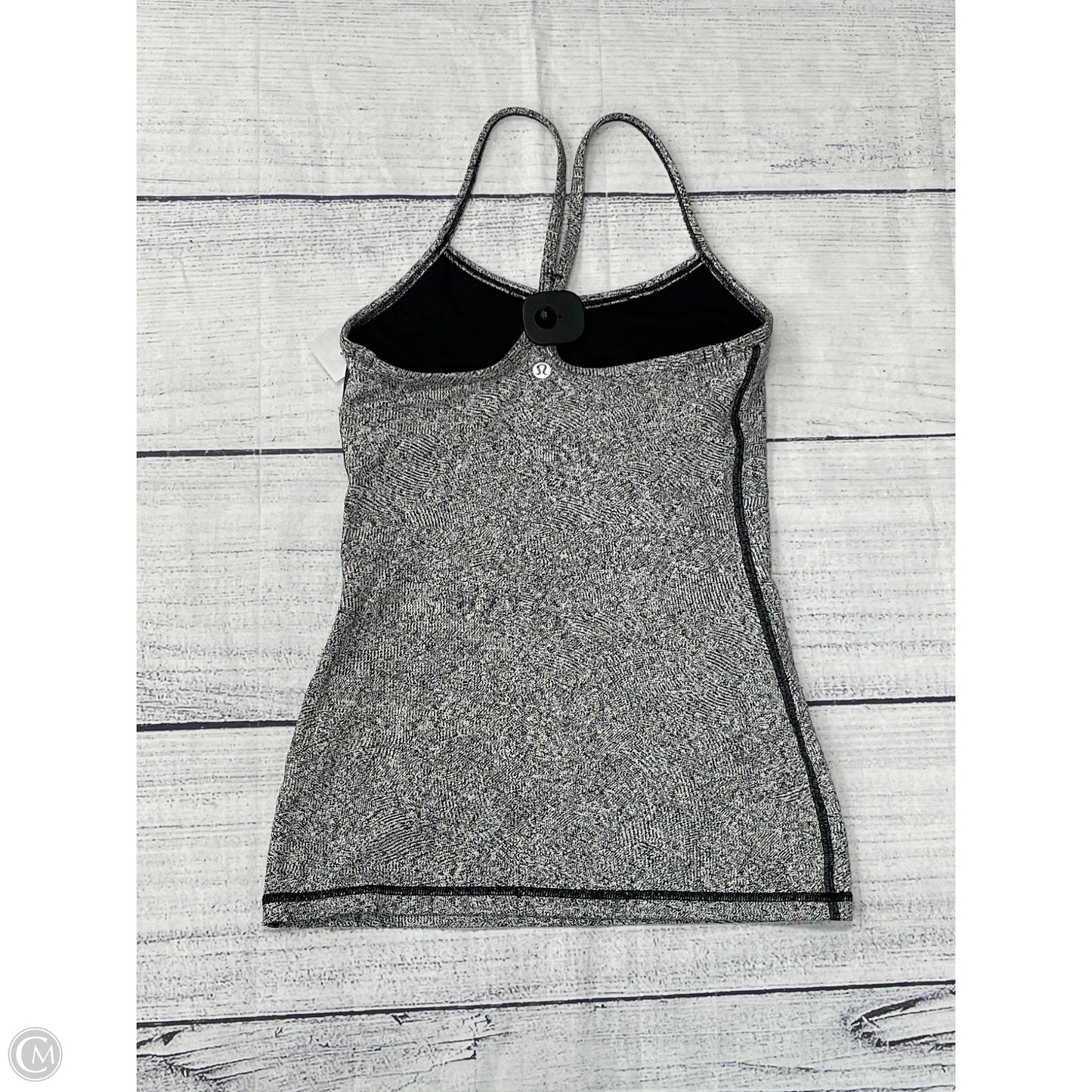 Athletic Tank Top By Lululemon In Grey, Size: 4
