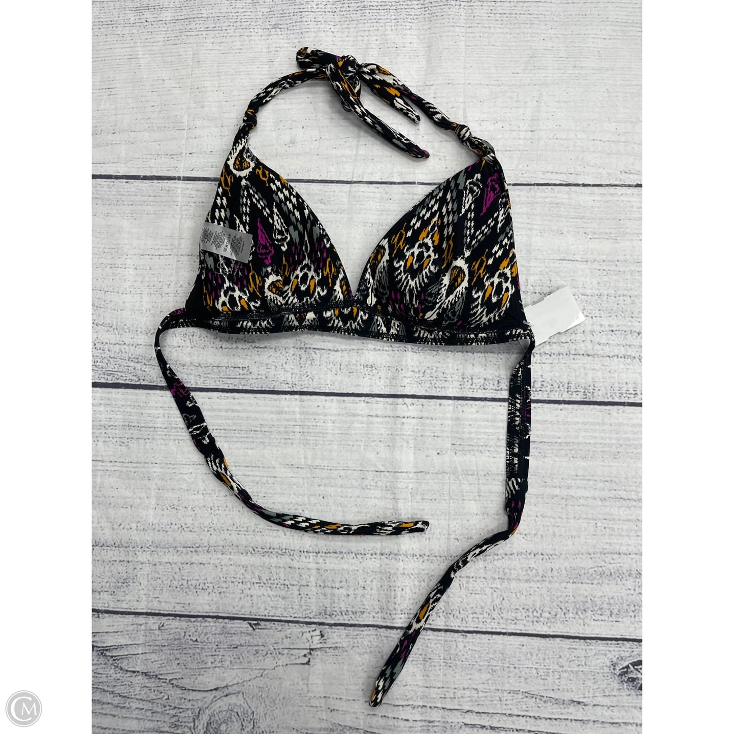 Swimsuit Top By Loft In Black, Size: S