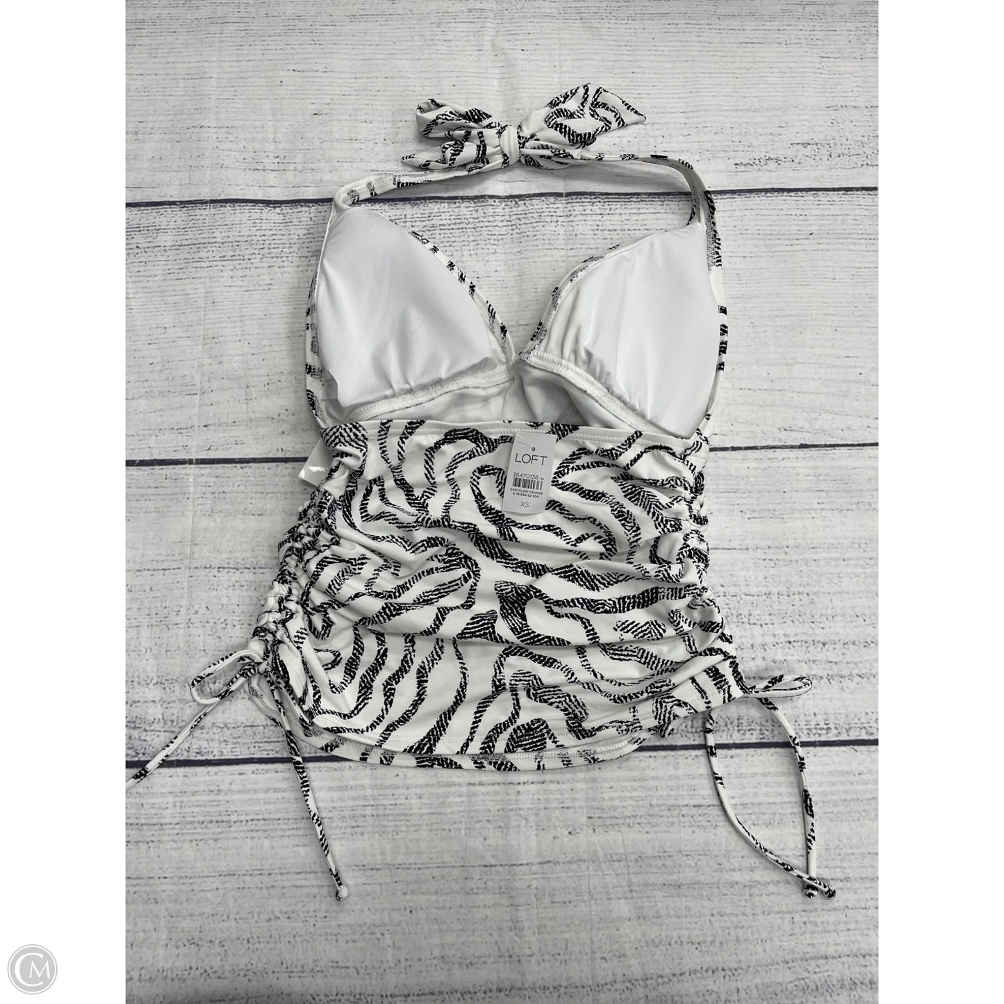 Swimsuit Top By Loft In Yellow, Size: Xs