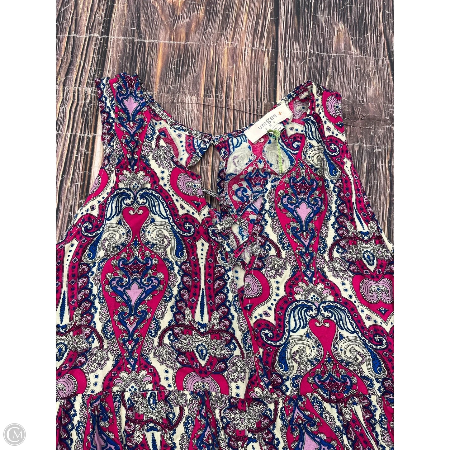 Dress Casual Short By Umgee In Purple, Size: Xl
