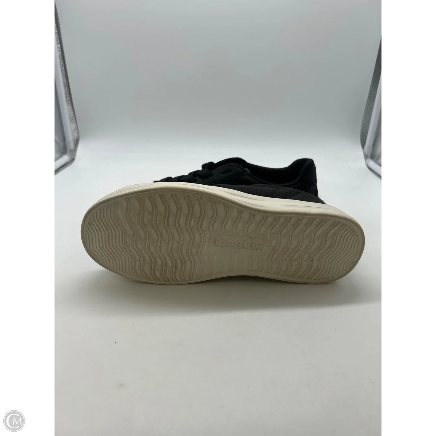 Shoes Sneakers By Hey Dude In Black, Size: 8