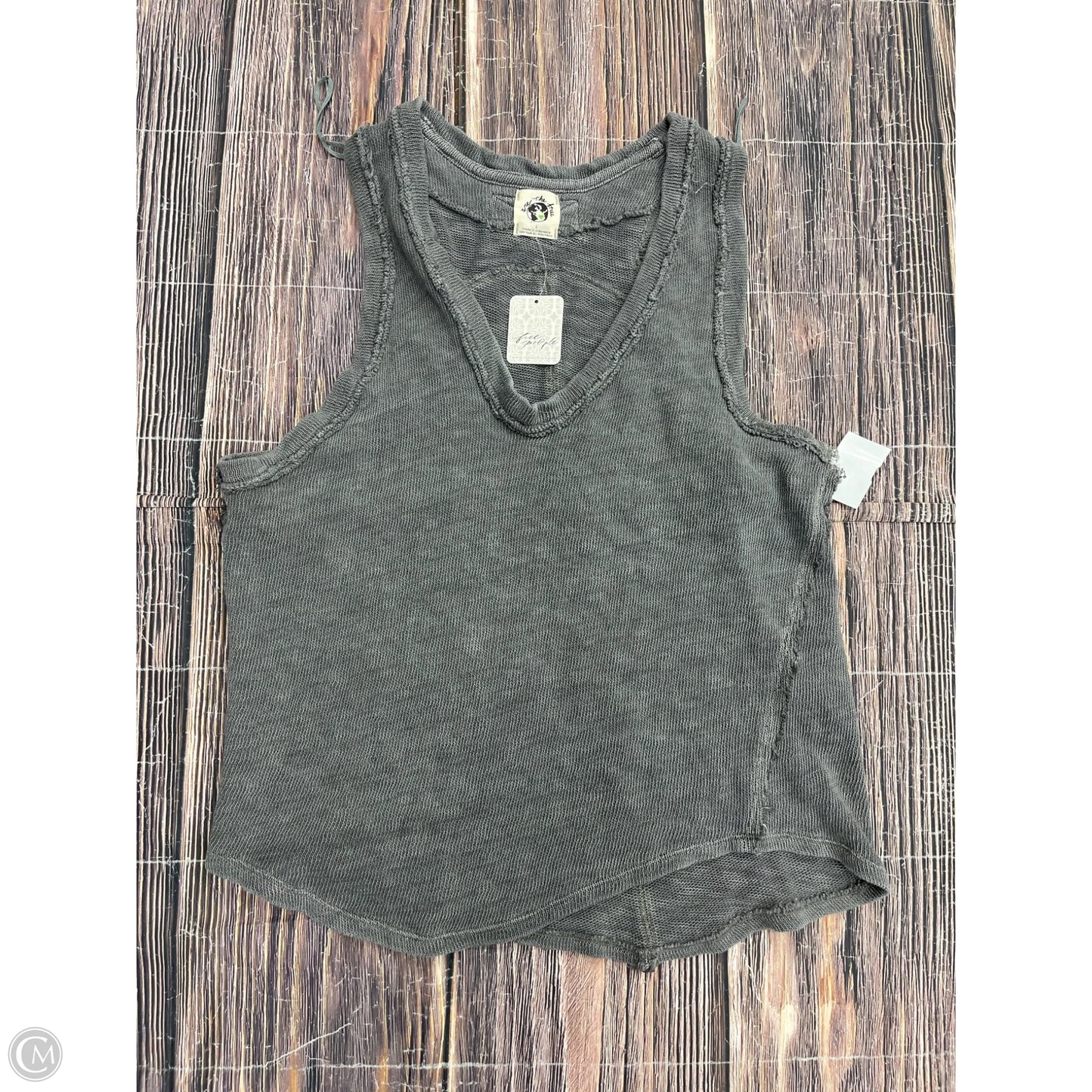 Tank Top By We The Free In Grey, Size: L