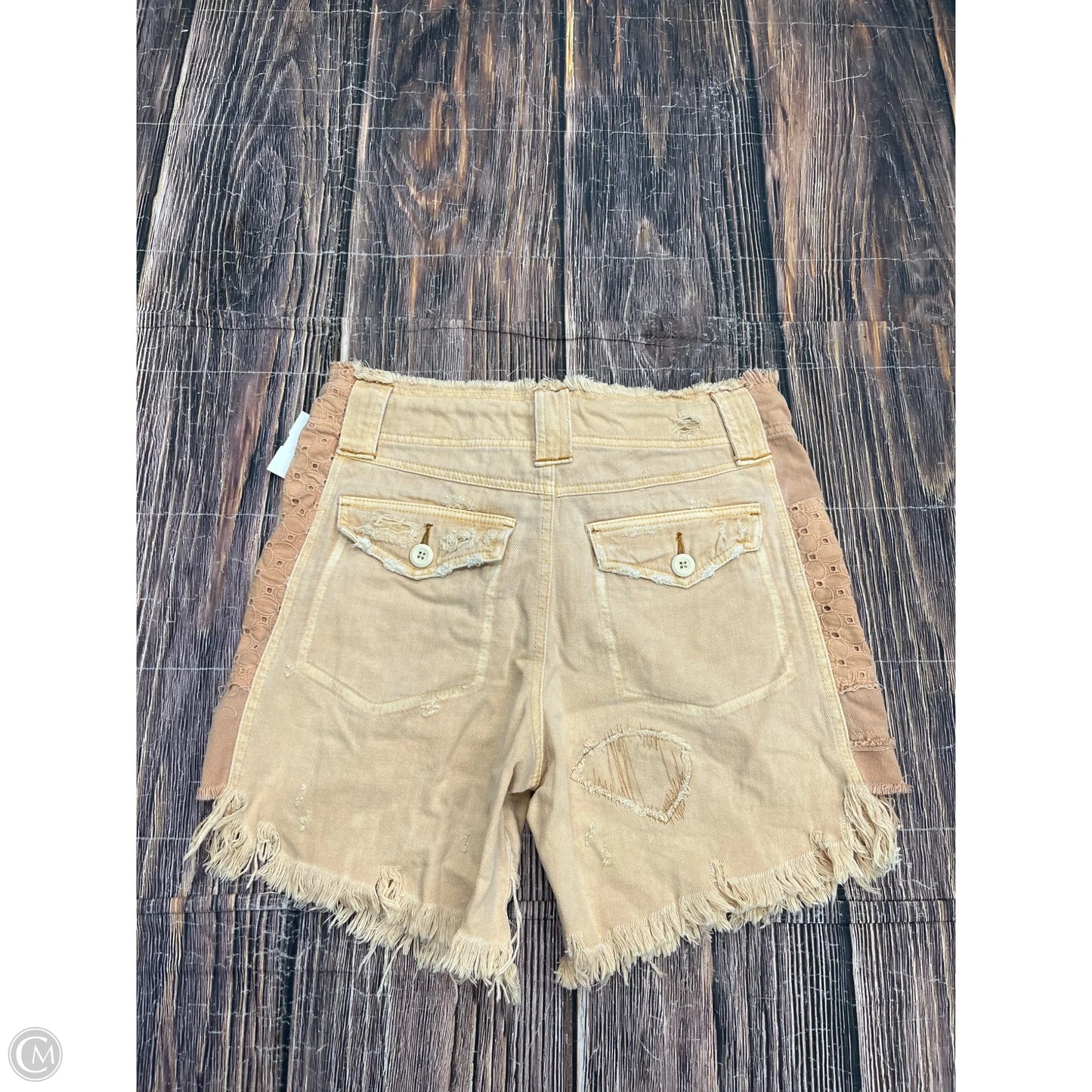 Shorts By Free People In Yellow, Size: Xs