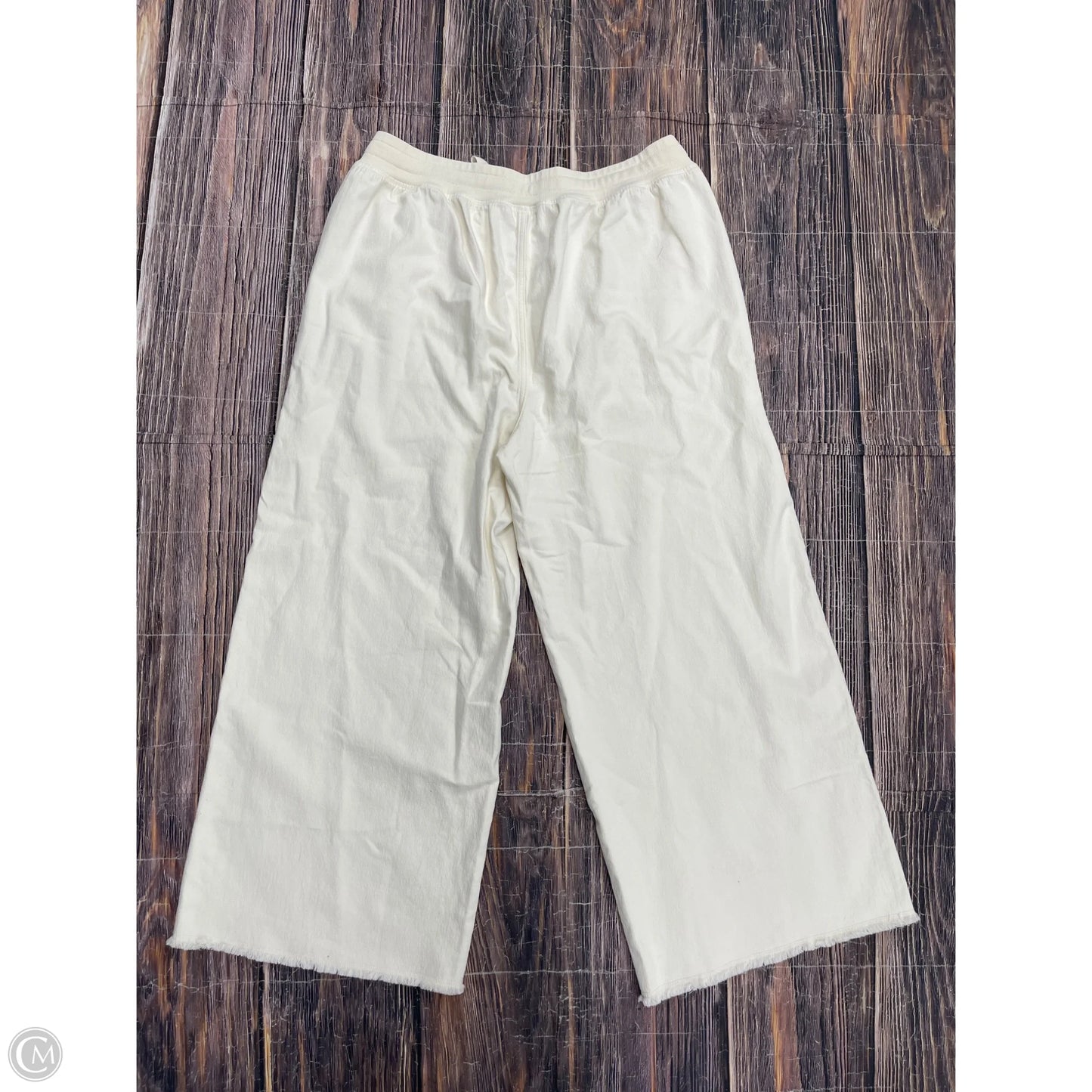Pants Wide Leg By Aerie In Cream, Size: Xl