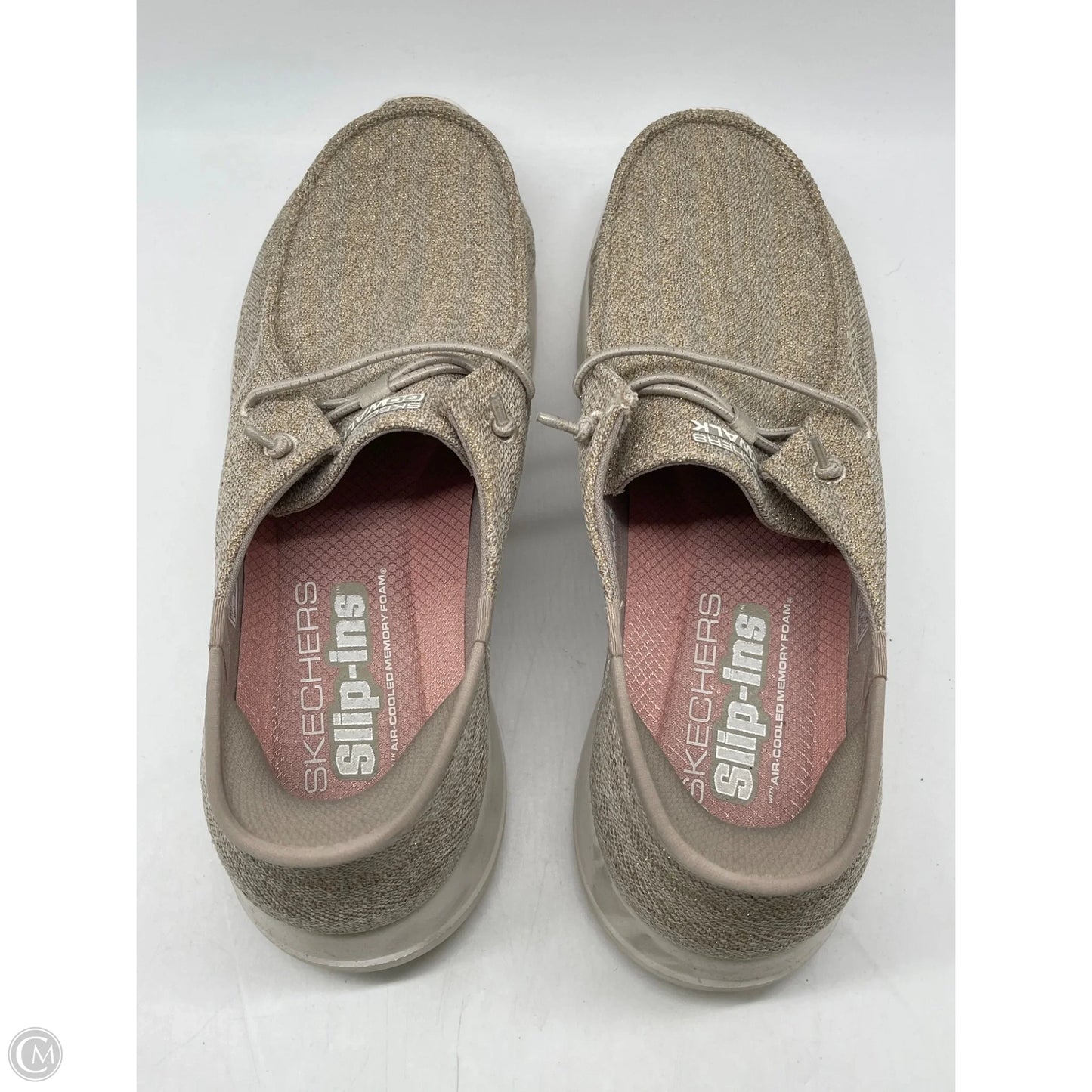 Shoes Flats By Skechers In Gold, Size: 11