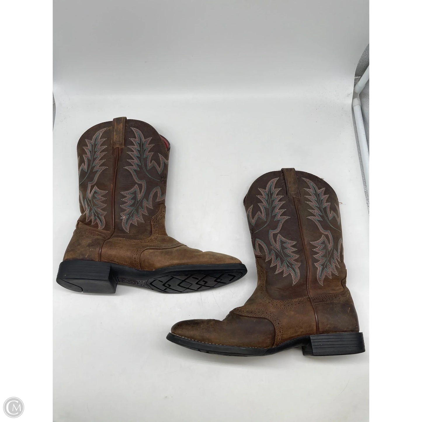 Boots Western By Ariat In Brown, Size: 9.5