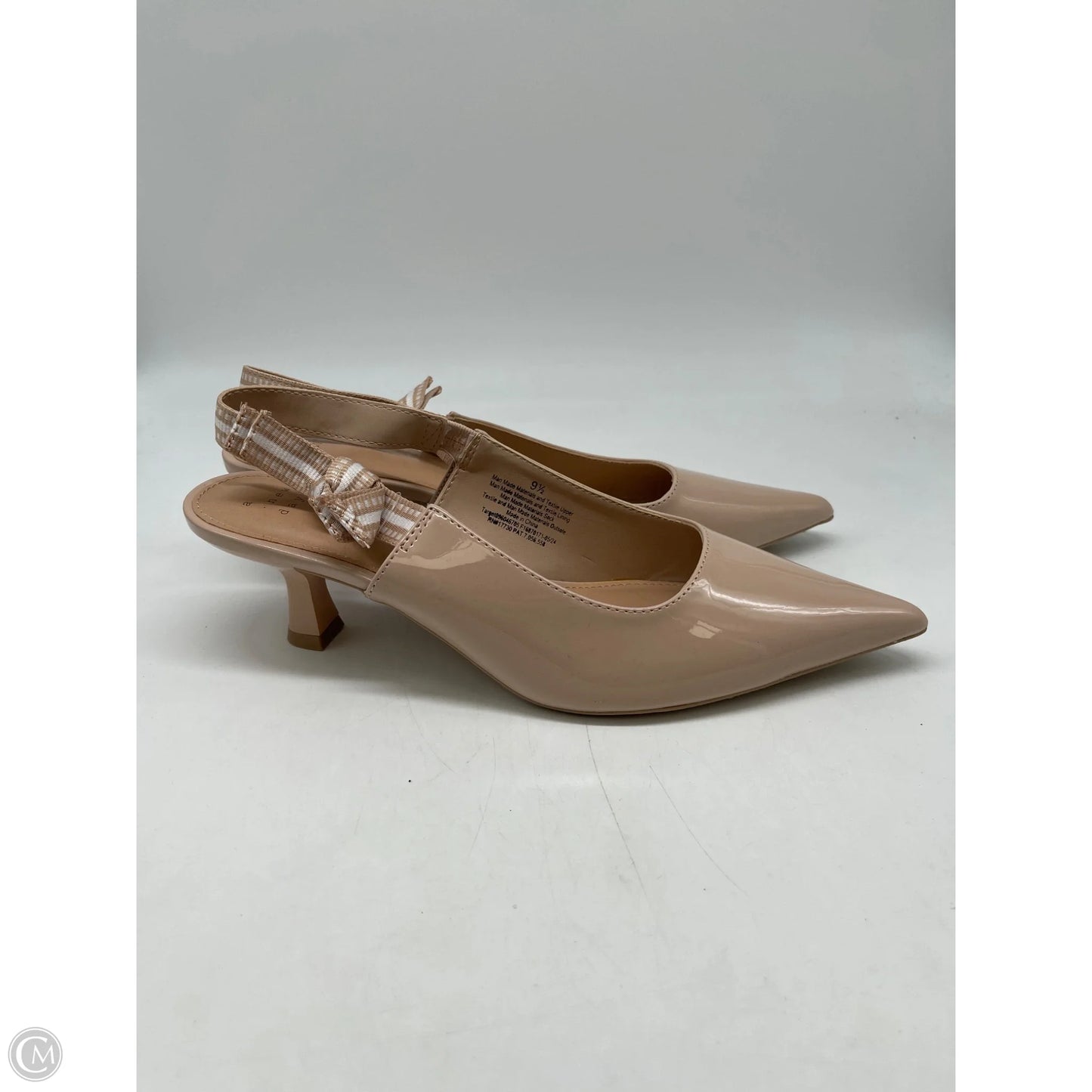 Shoes Heels Kitten By A New Day In Tan, Size: 9.5