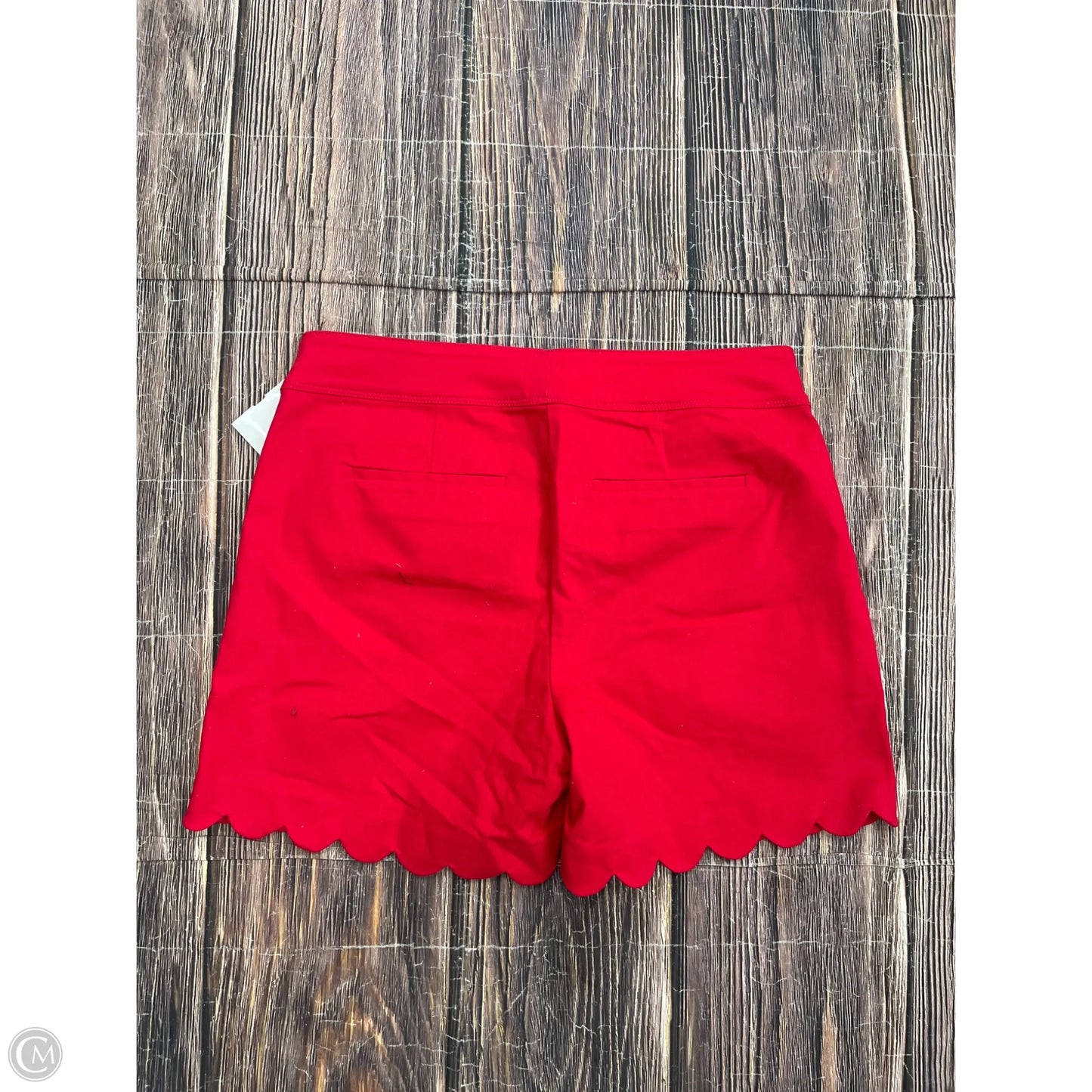 Shorts By Isaac Mizrahi Live Qvc In Red, Size: 12