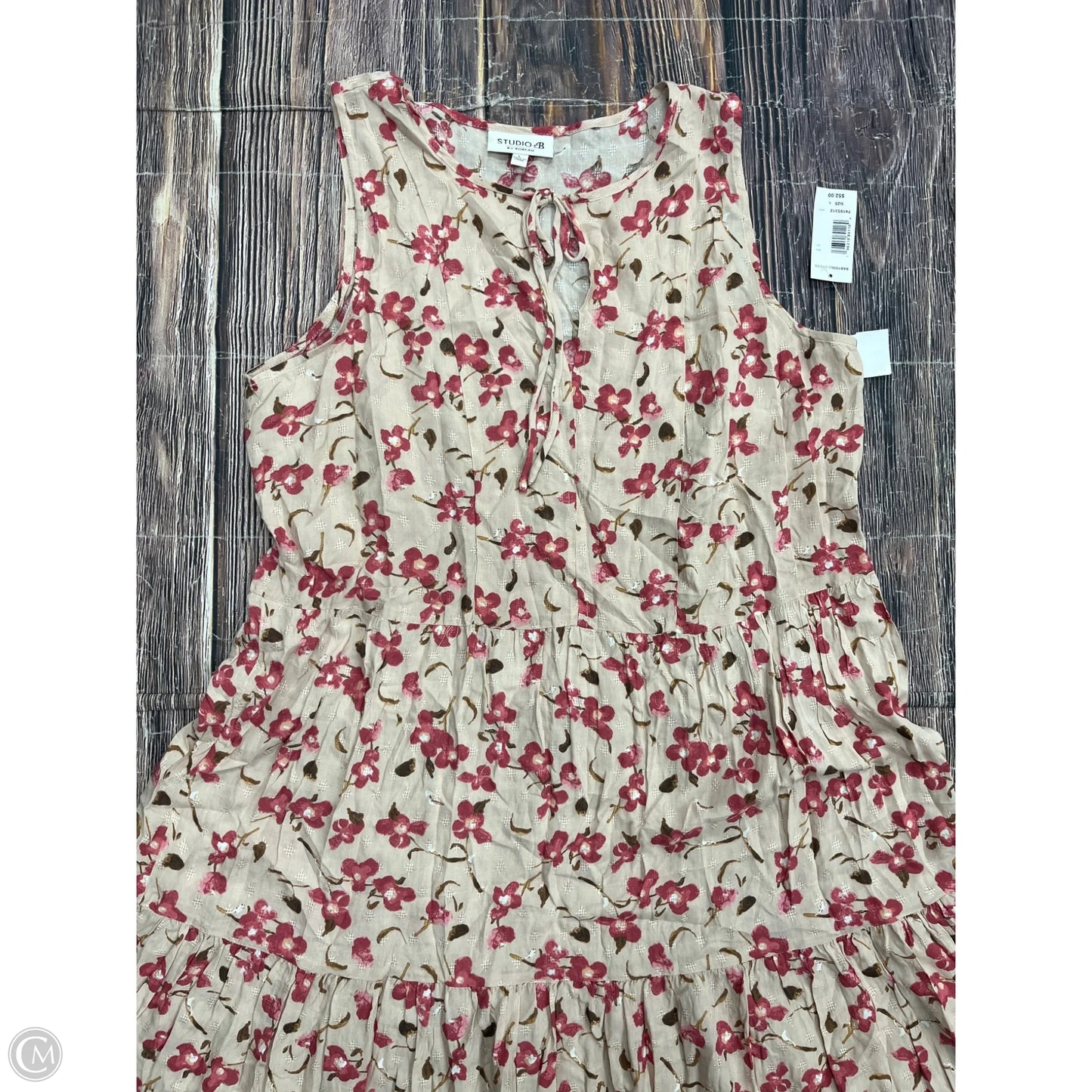 Dress Casual Short By Bobeau In Tan, Size: L