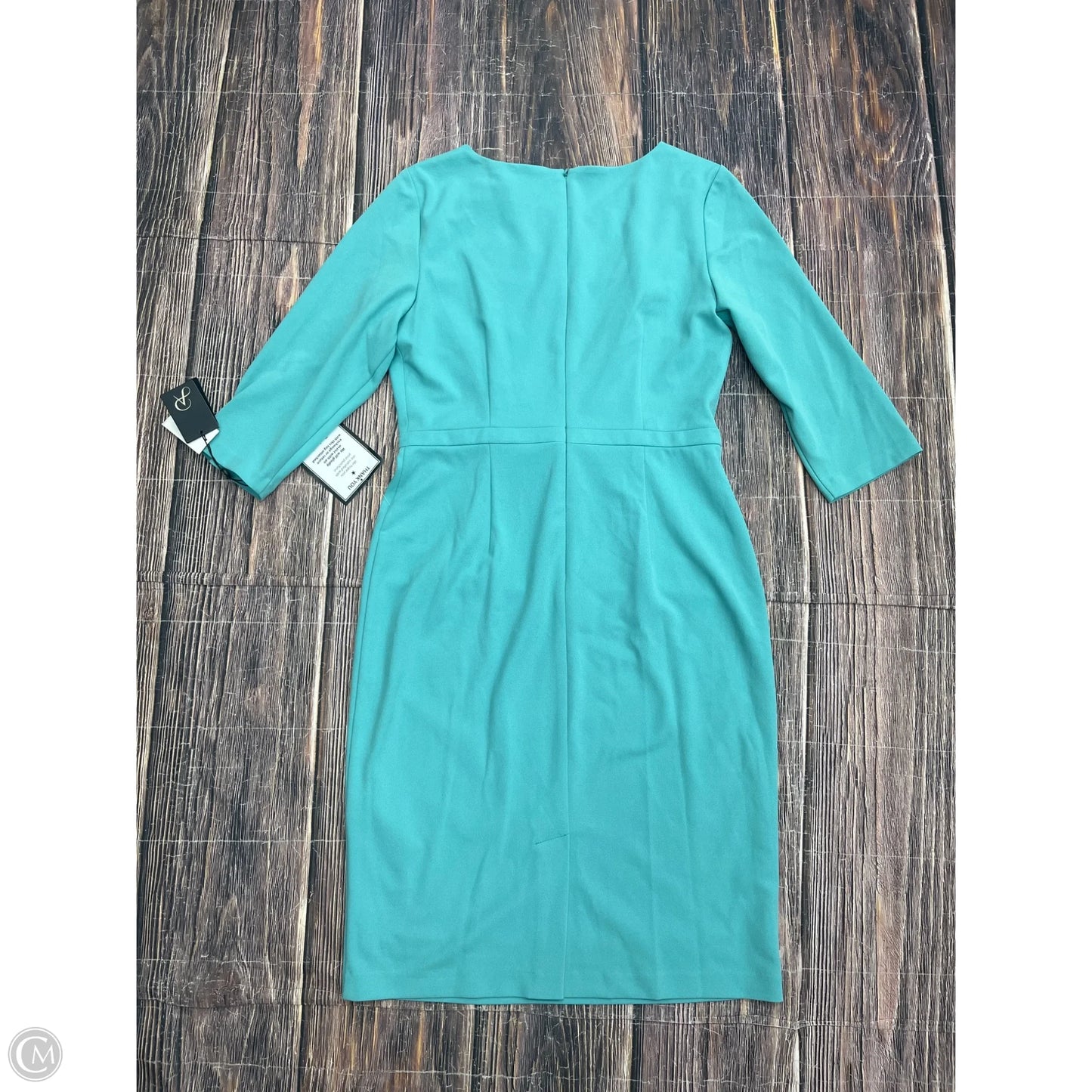 Dress Work By Adrianna Papell In Blue, Size: 12