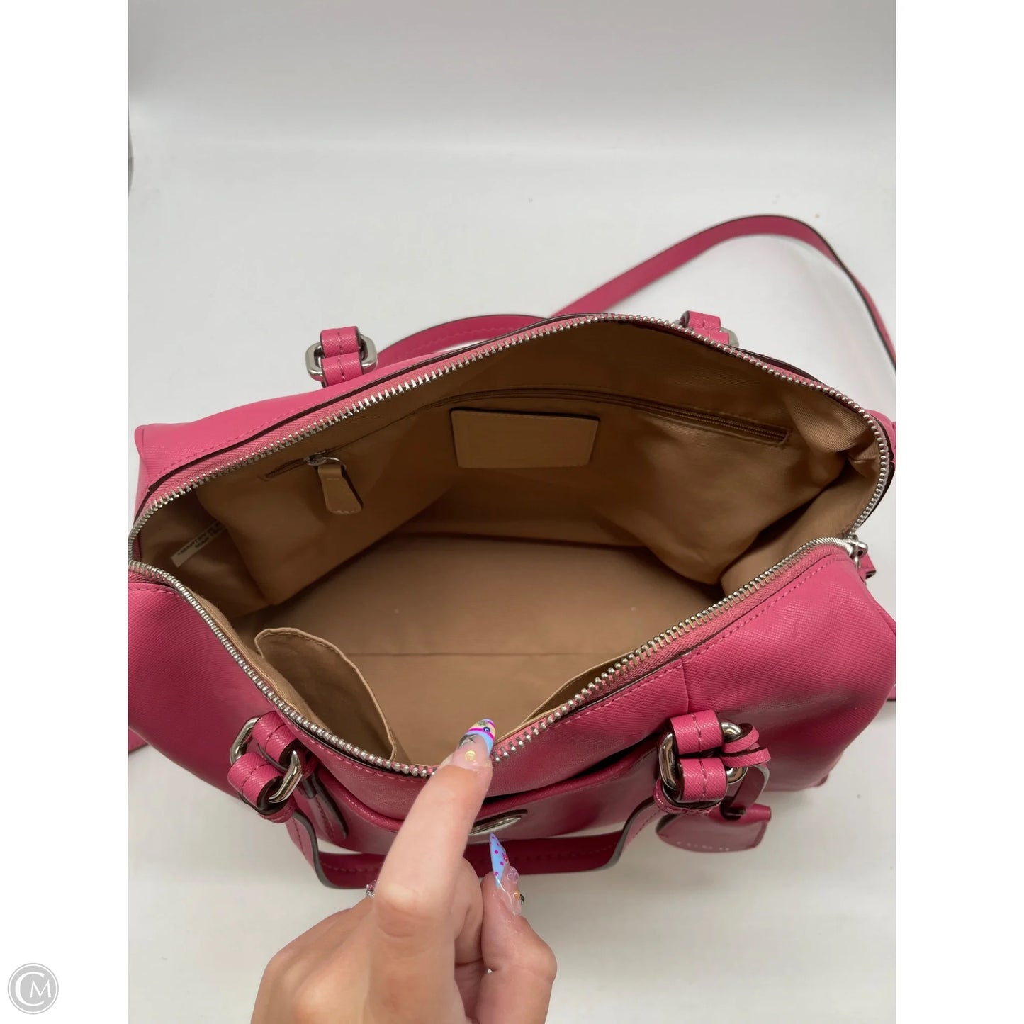 Crossbody Designer By Coach, Size: Medium