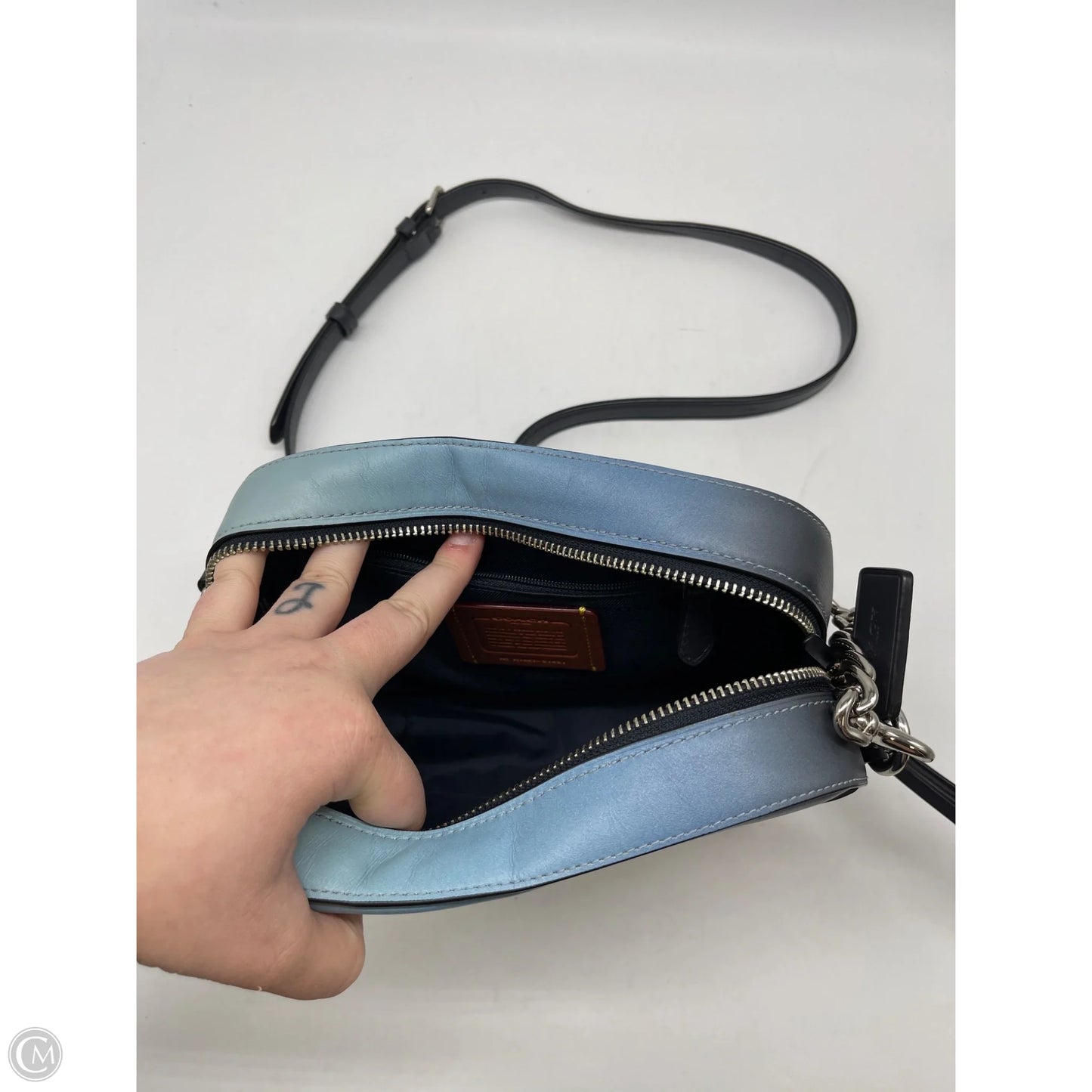 Crossbody Designer By Coach, Size: Small