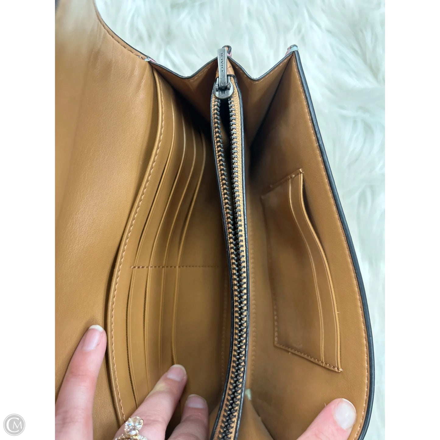 Crossbody Designer By Coach, Size: Small