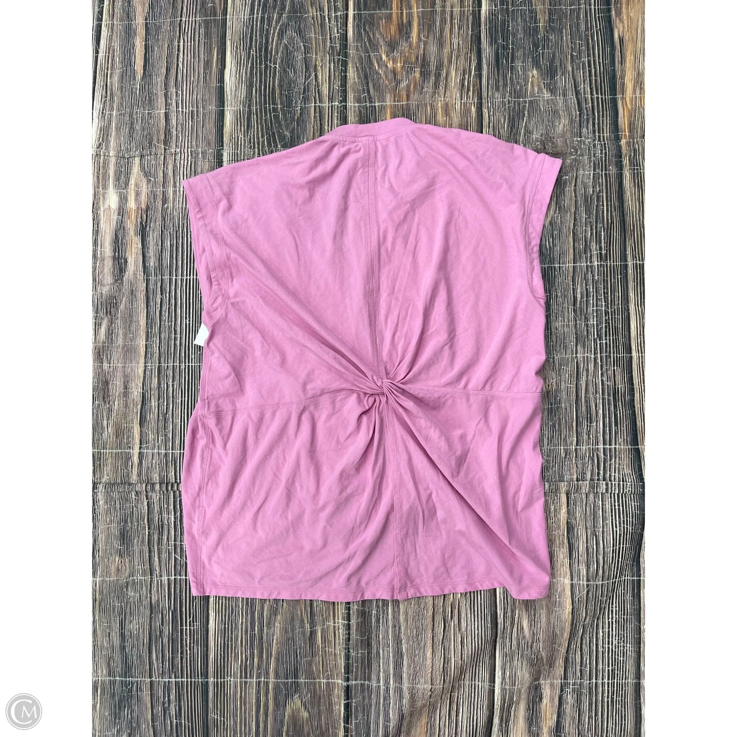Top Short Sleeve Basic By Athleta In Pink, Size: L