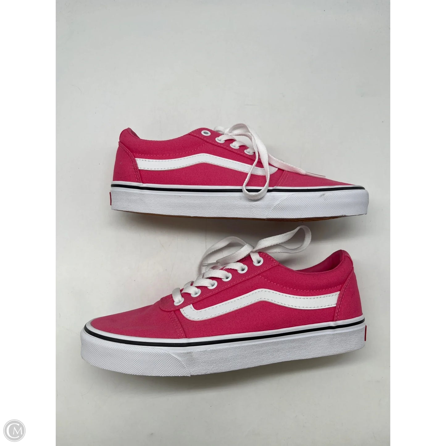 Shoes Sneakers By Vans In Pink, Size: 8.5