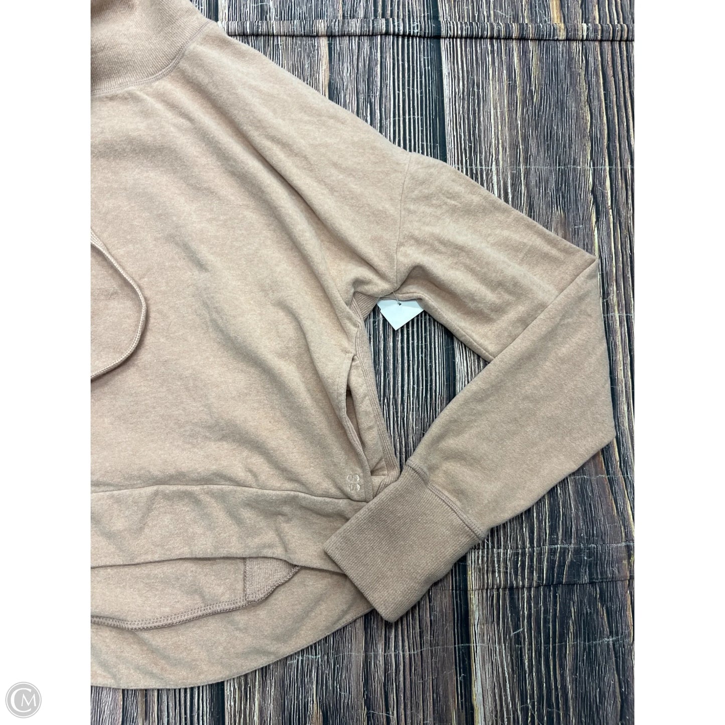 Athletic Sweatshirt Hoodie By Sweaty Betty In Tan, Size: Xs