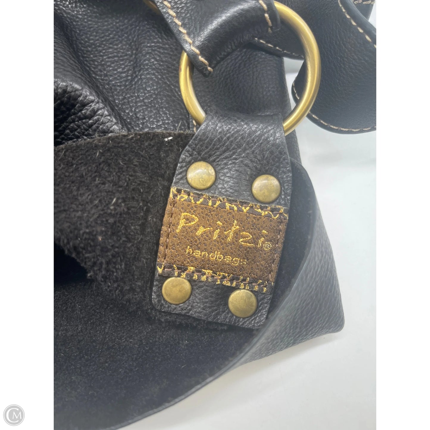 Handbag Leather By Clothes Mentor, Size: Large