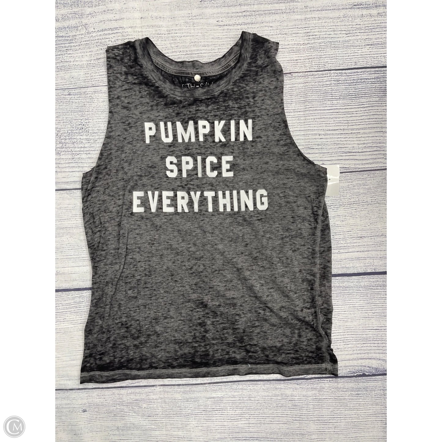 Tank Top By Fifth Sun In Grey, Size: L