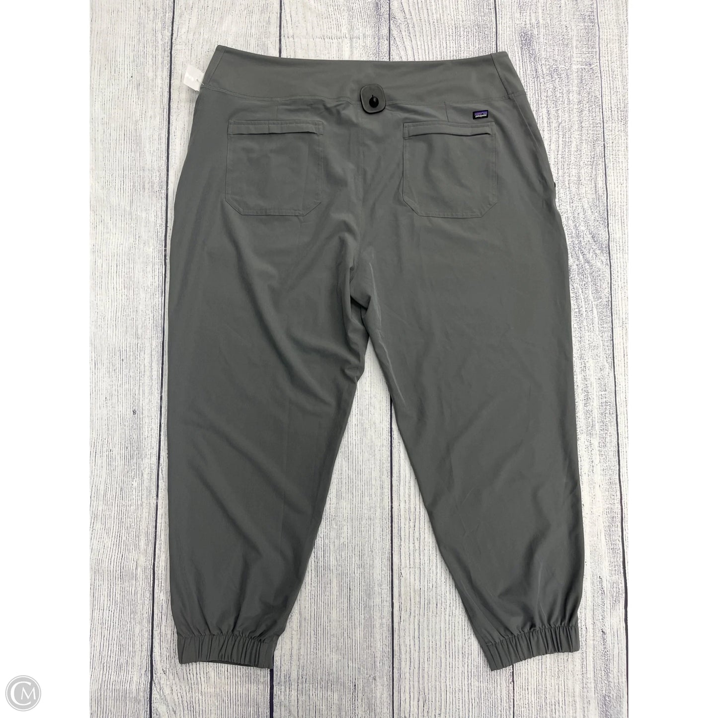 Athletic Leggings By Patagonia In Grey, Size: 1x