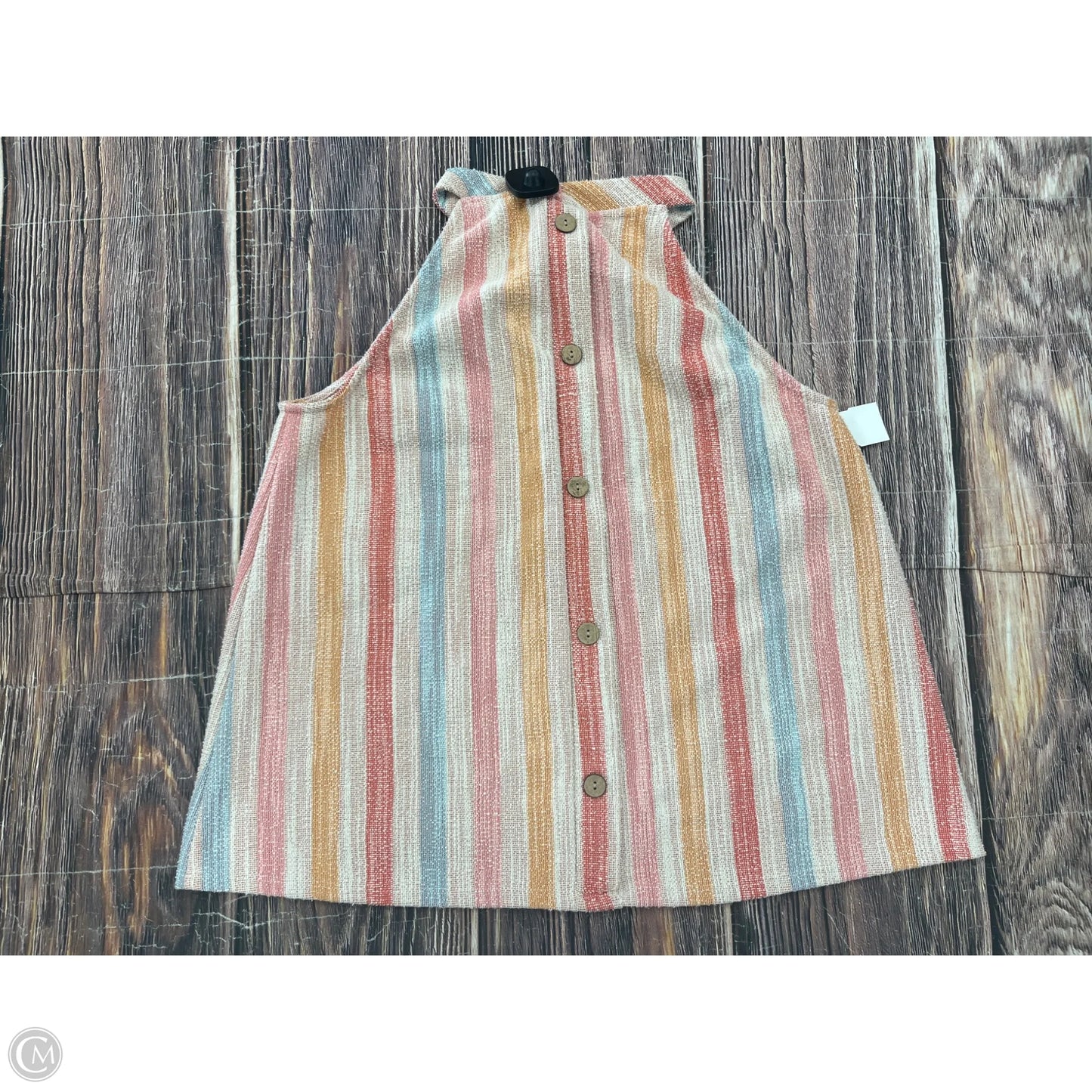 Top Sleeveless By W5 In Pink, Size: L