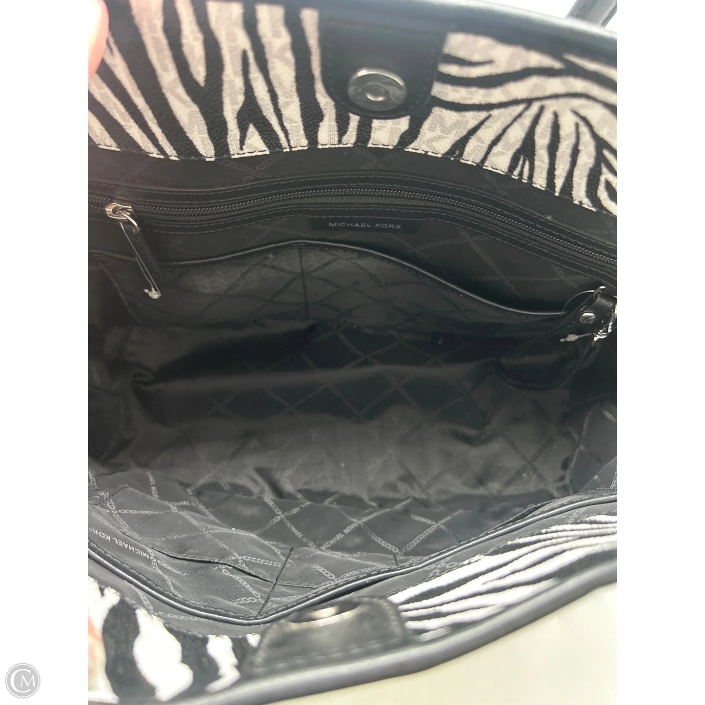 Handbag Designer By Michael Kors, Size: Large