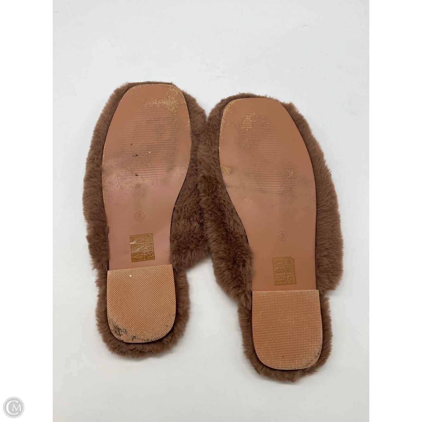 Shoes Flats By Clothes Mentor In Brown, Size: 8