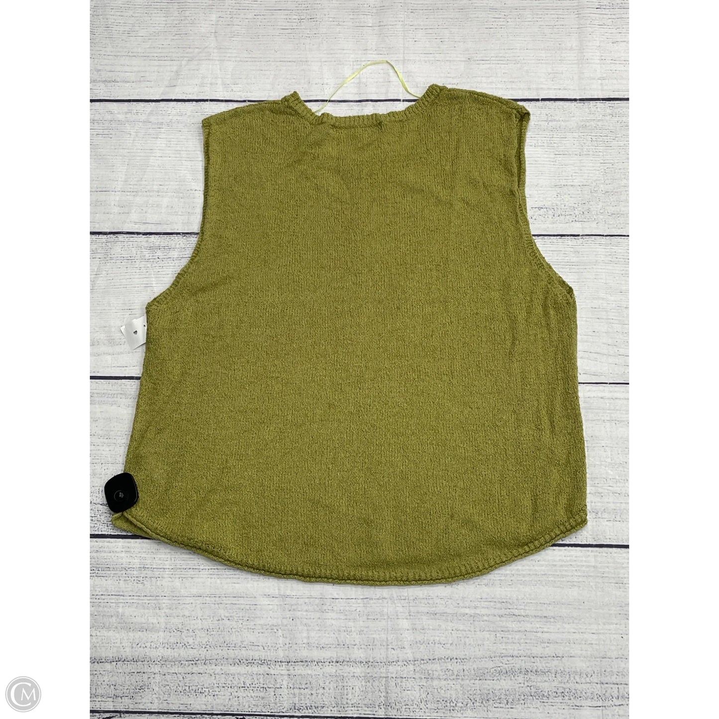Top Sleeveless By Free People In Green, Size: L